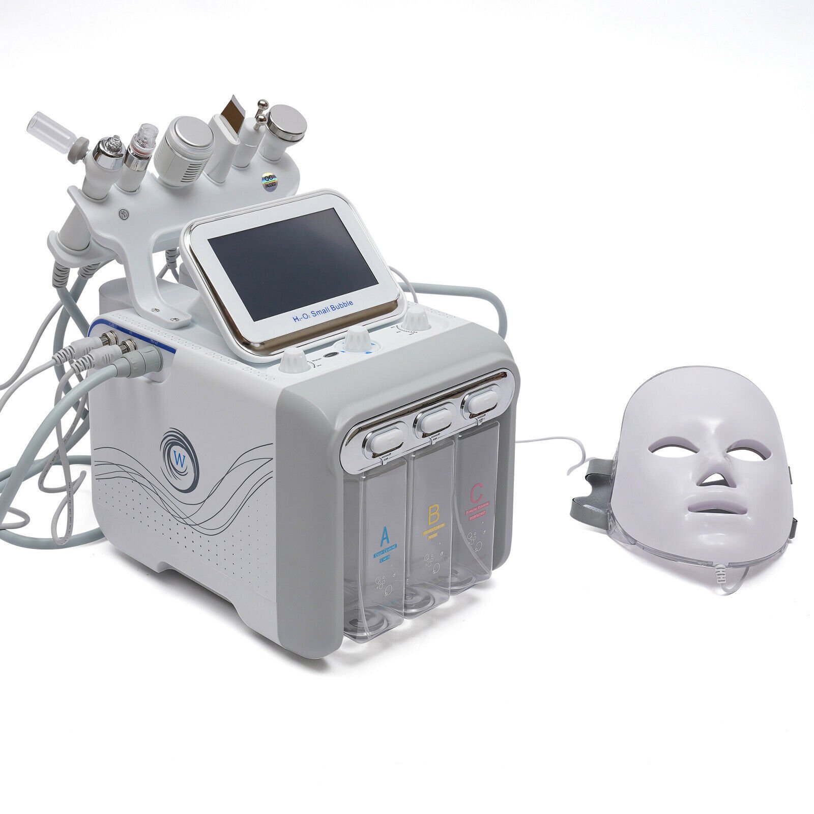 دستگاه هیدروفیشیال 7 کاره با ماسک ال ای دی